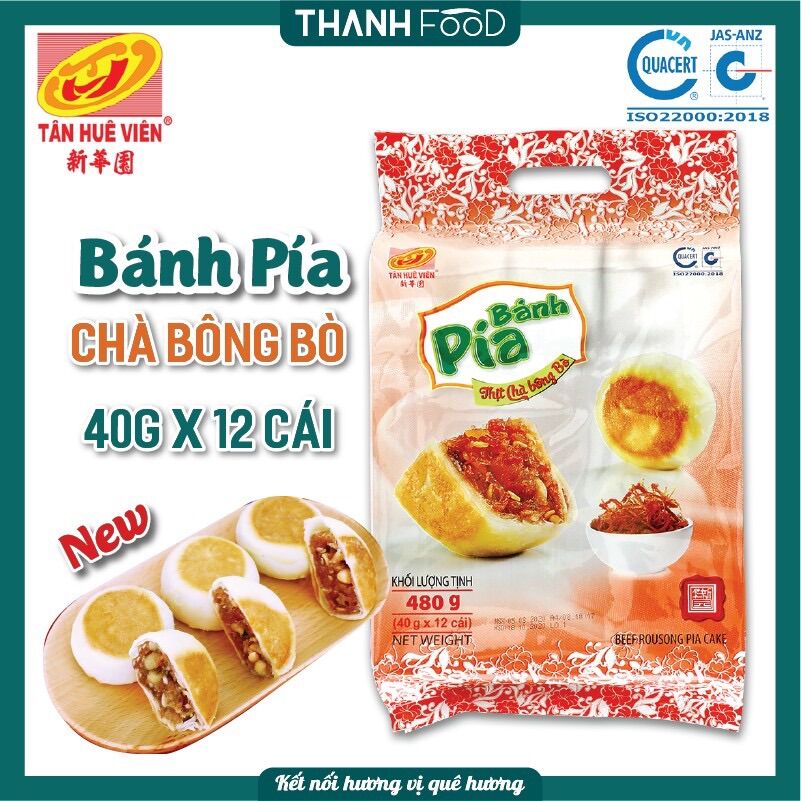 Bánh pía chà bông bò