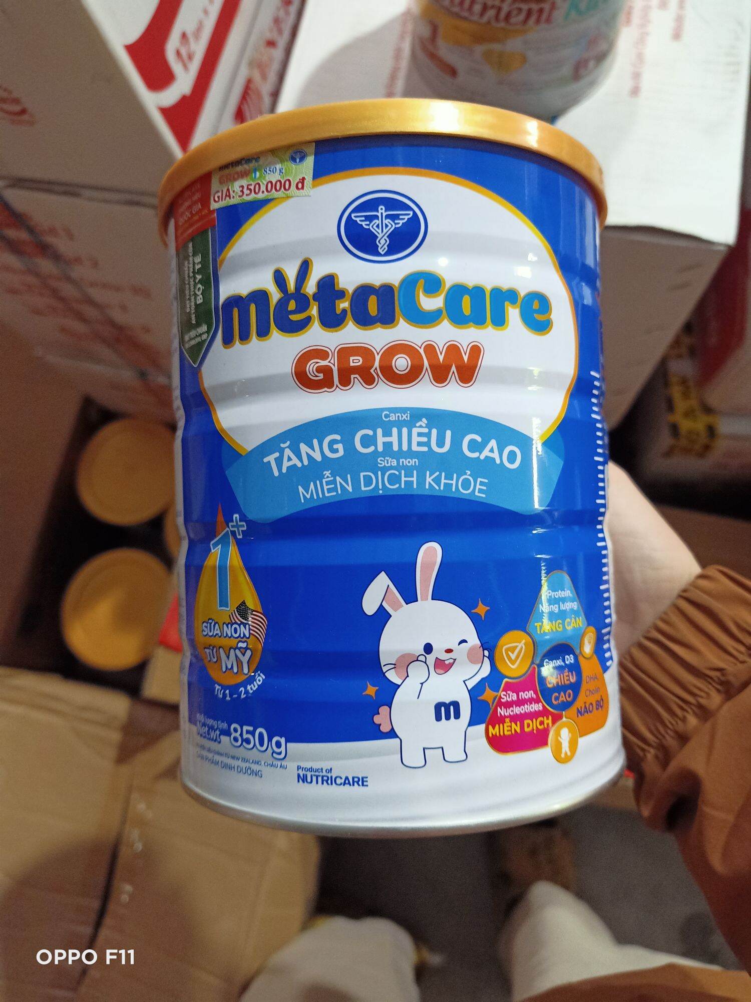Metacare 3 900g metacare grow 1+ (1-2 tuổi)