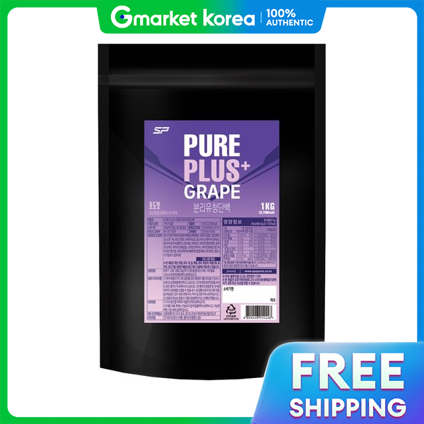 Sữa lắc protein SP Sports Pure Plus WPI tách béo vị nho 1kg (Chứa 94 WPI)