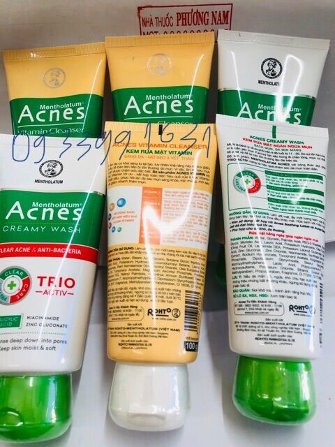 Sữa rửa mặt Acness