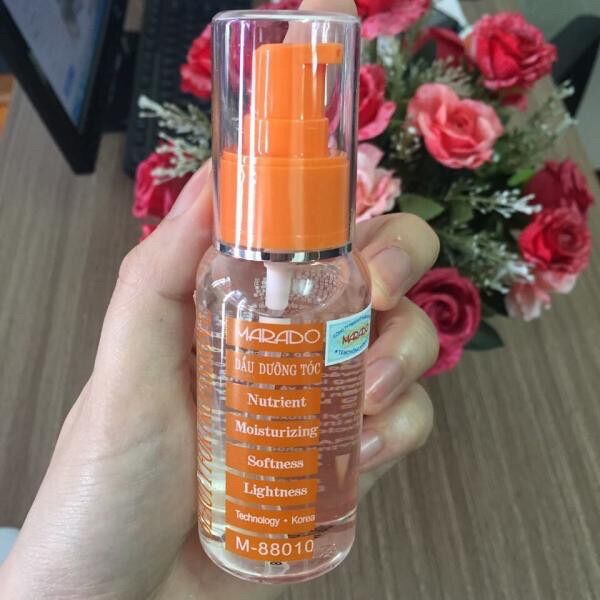 Tinh dầu dưỡng bóng tóc Marado 80ml chính hãng