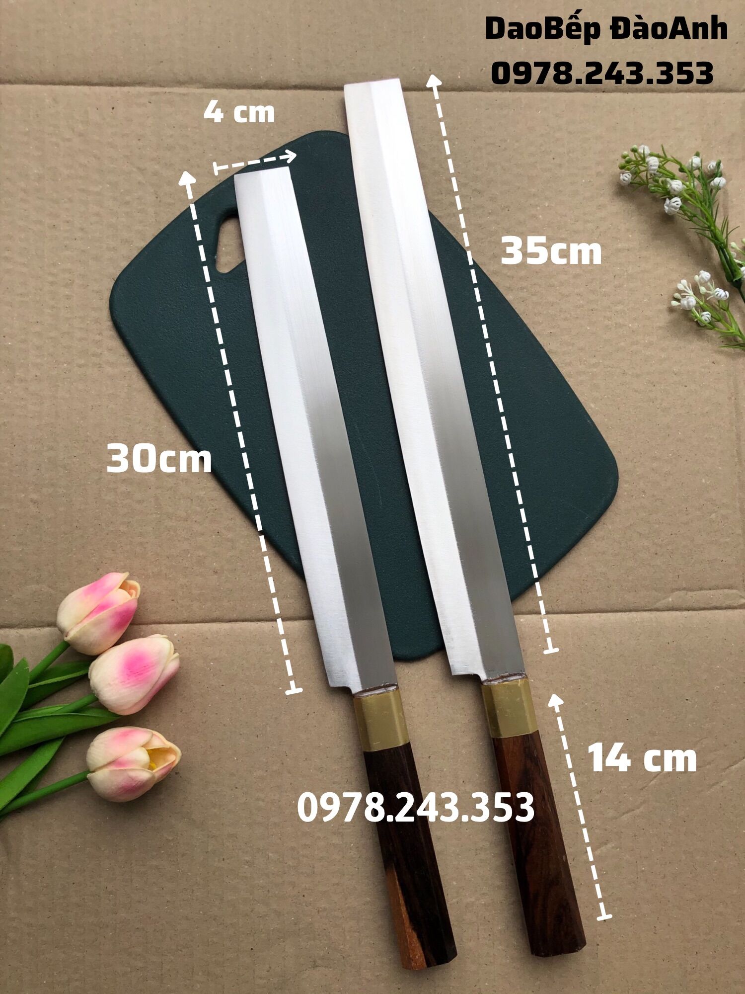 Dao sashimi thái bánh mì - thái lát cá hồi không han hỉ cán cẩm khâu đồng