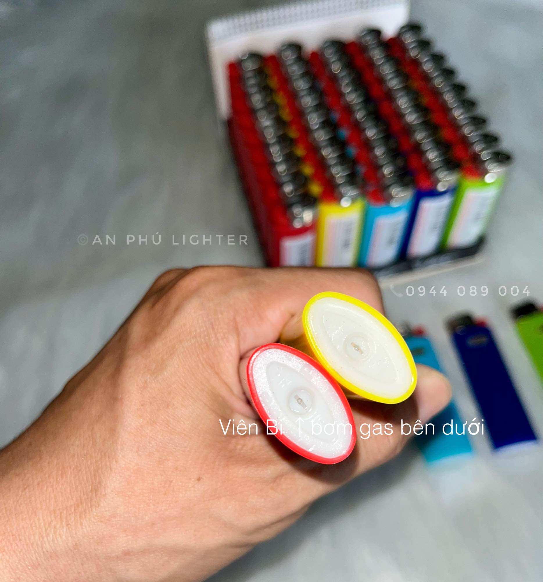 [Combo 1 Piece] - French Bic J6 Stone Lighter - Imported - New Model Metal Finish