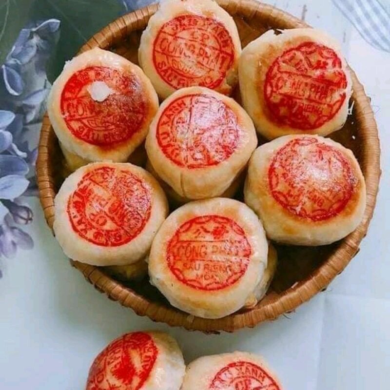 Hộp bánh pía mini Công Phát ko trứng