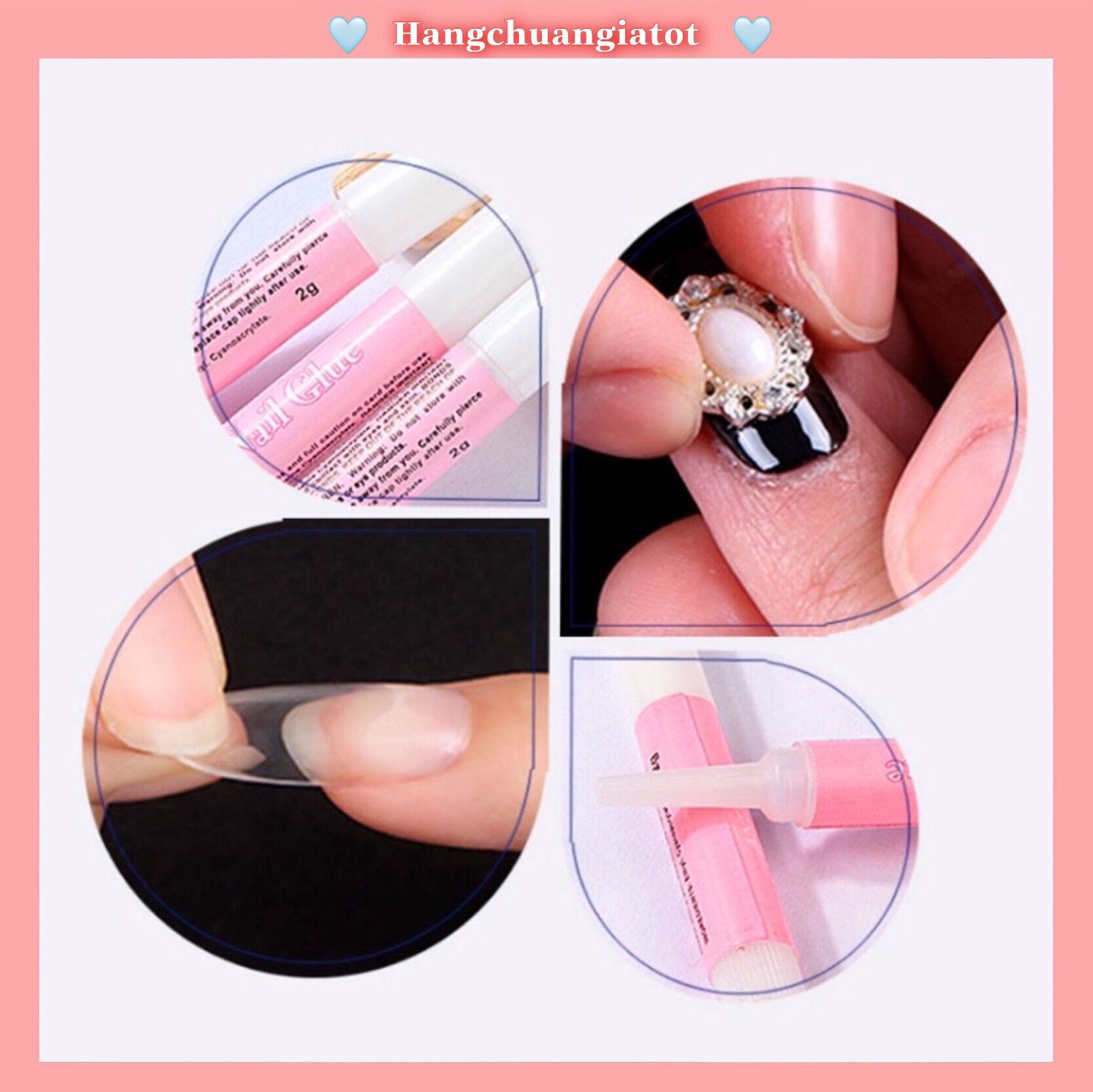 2 Keo dán móng tay giả chuyên dụng