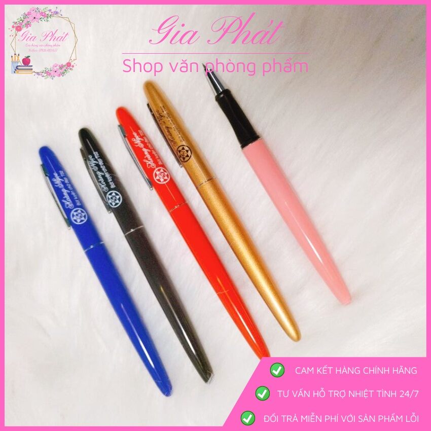 Bút Hoàng Ngọc T02 ⚡ GIÁ TỐT⚡ bút mực ngòi lá tre không rỉ, ngòi gai nét rất mảnh