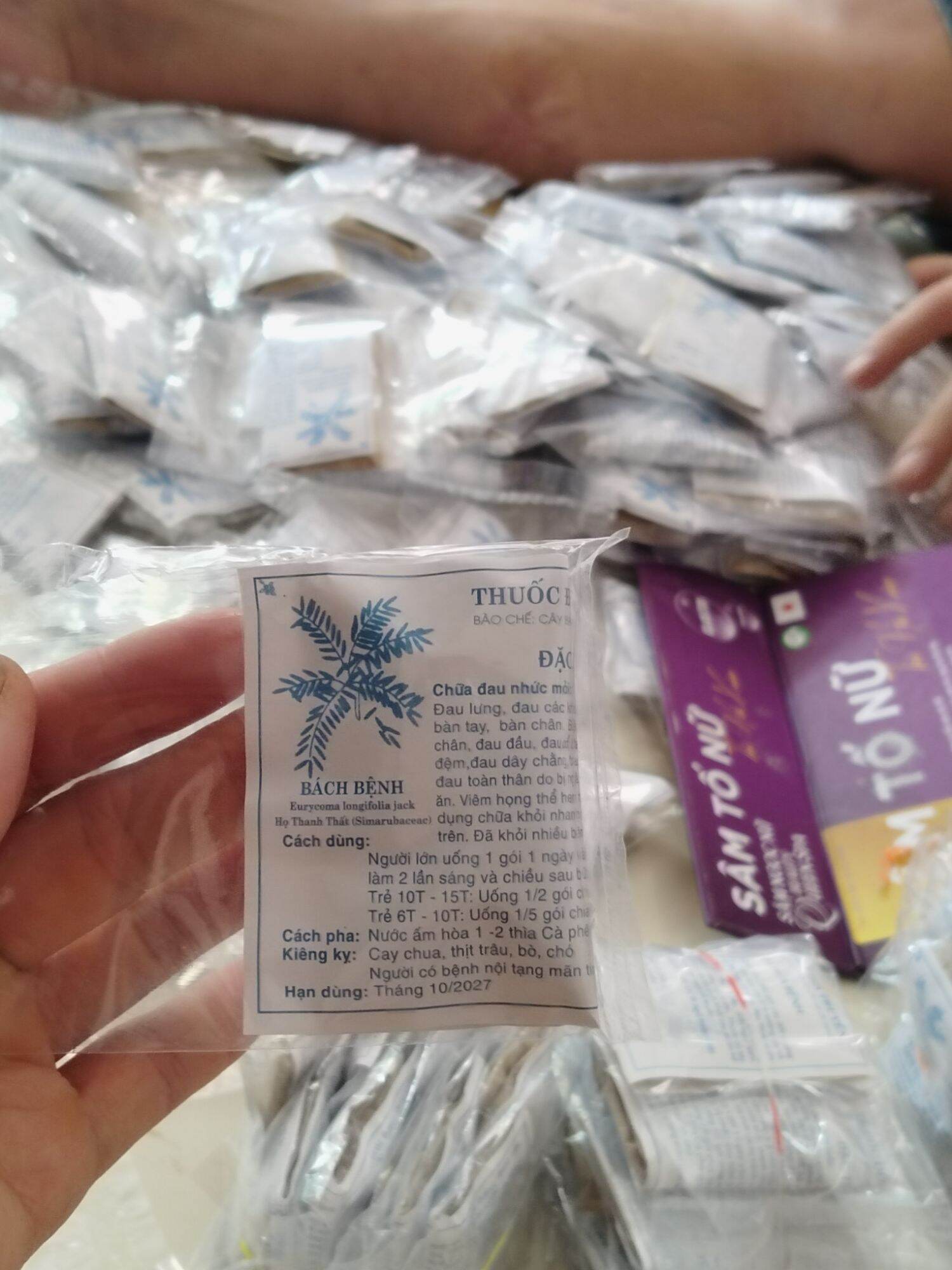 bột cây họ thanh thất 10 gói