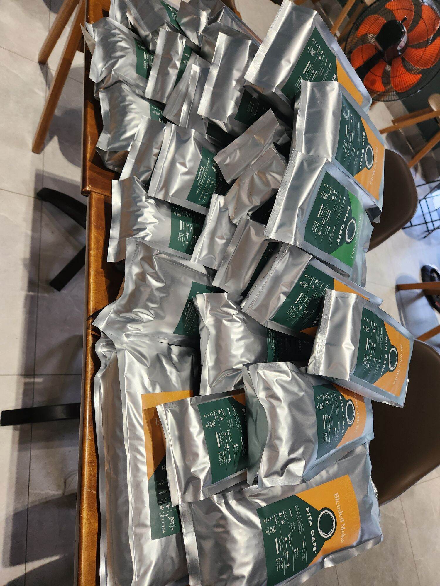 100gr Cà phê bột nguyên chất, rang mộc, pha phin - Rita Cafe'