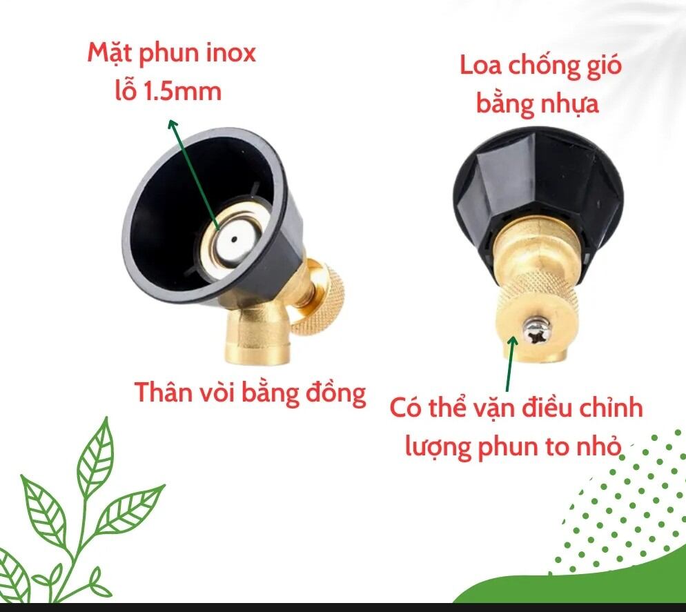Béc loa phun thuốc trừ sâu Taiwan.