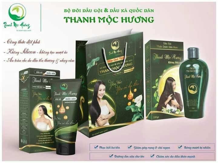 Dầu xả tóc thảo dược thanh mộc hương, giảm rụng, ngứa và gàu