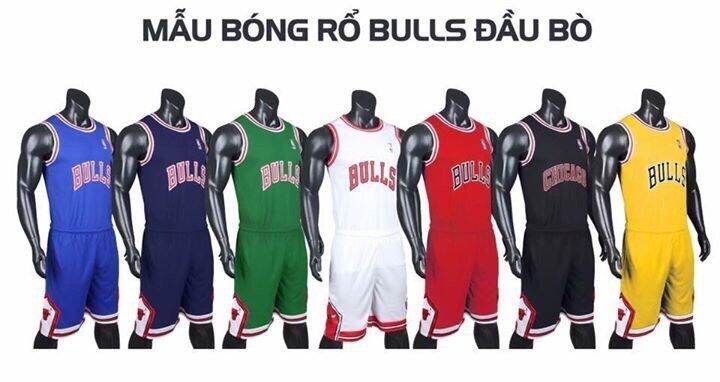 Bộ quần áo bóng rổ CP Bull & Chicago thumbnail