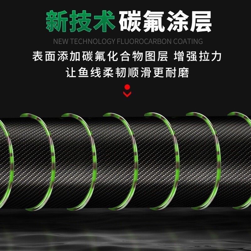Cước D-Fish 500m tàng hình bền dai mịn