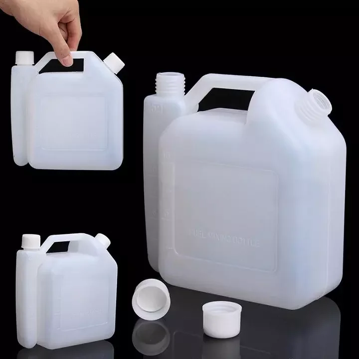 Bình pha xăng và nhớt máy cắt cỏ, máy cưa...