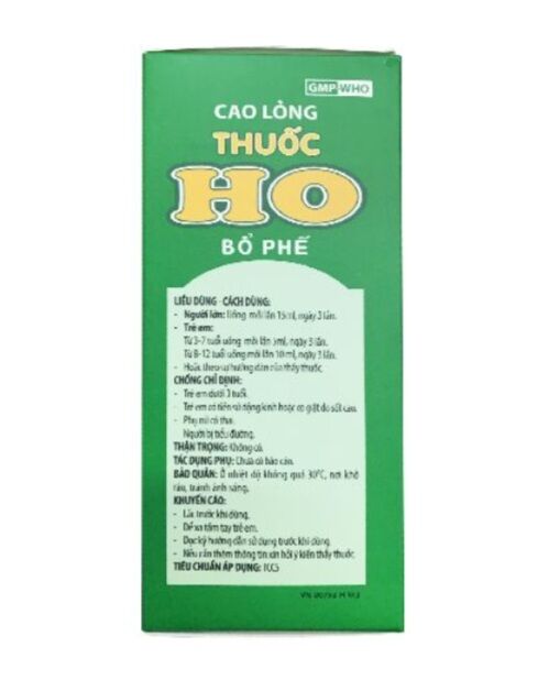 SIRO HO BỔ PHẾ FITO 200ML