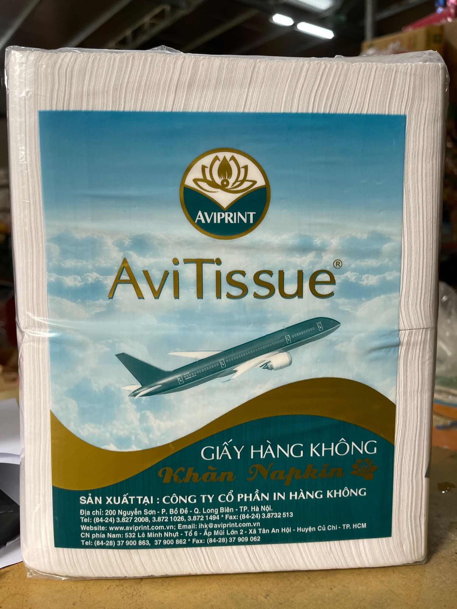 Giấy ăn Hàng Không hàng chính hãng bịch 1kg