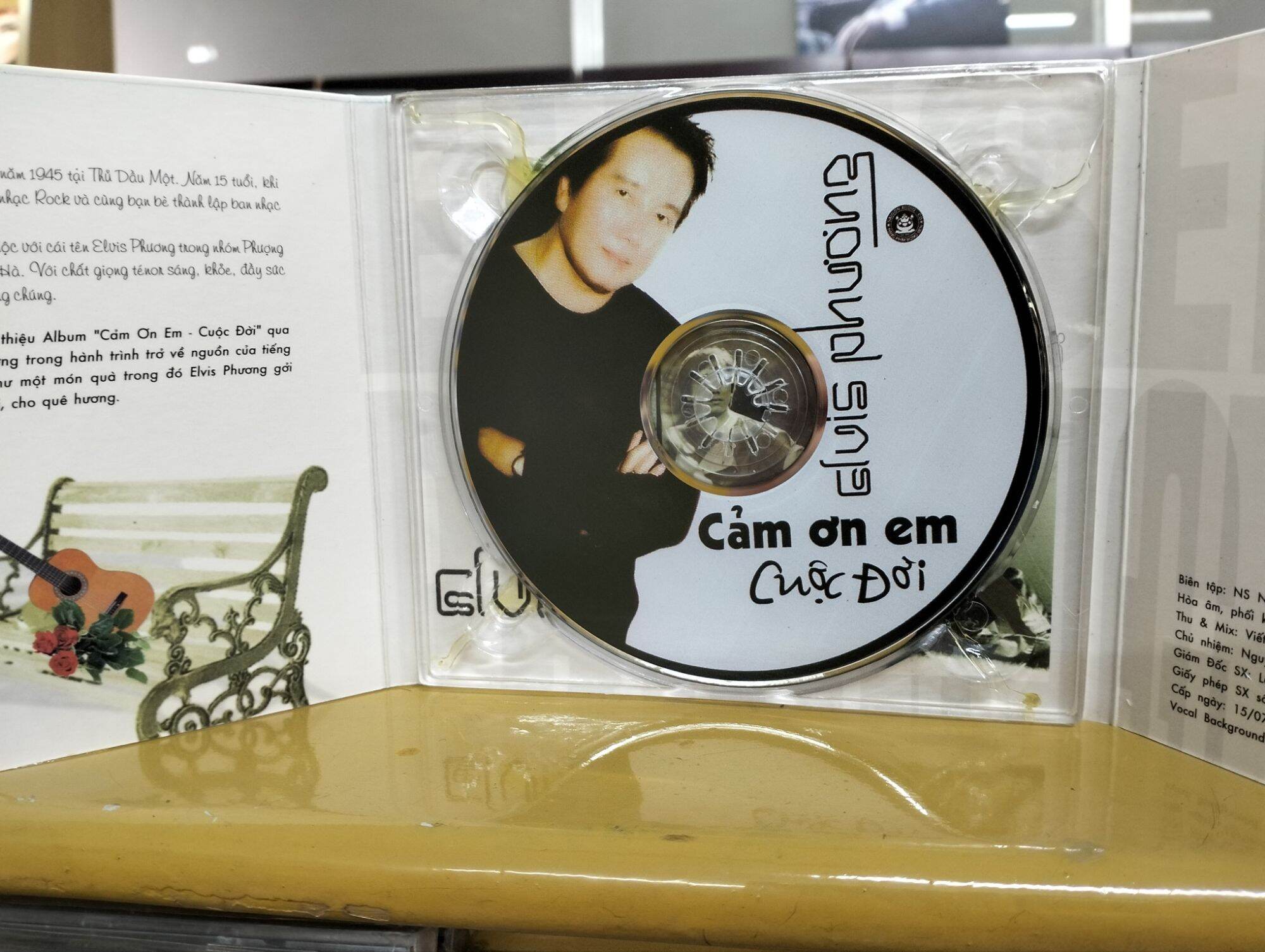 Album Elvis Phương - Cảm Ơn Em Cuộc Đời