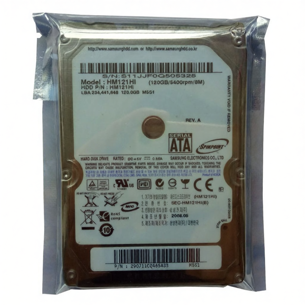 Samsung | Industrial Control Machine 2.5 Inch Hard Disk 5400 RPM 120GB Giá 525,000 Đồng*Miễn phí vận chuyển