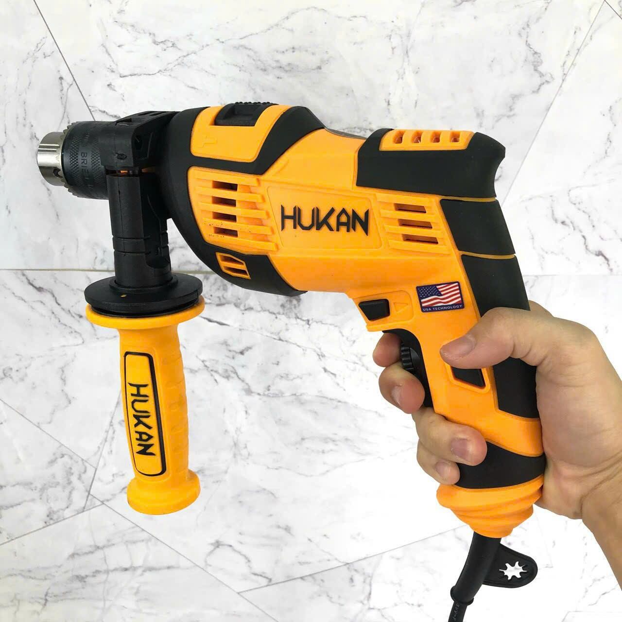Khoan vít điện 13ly hukan hk-id750 có đảo chiều chỉnh tốc độ