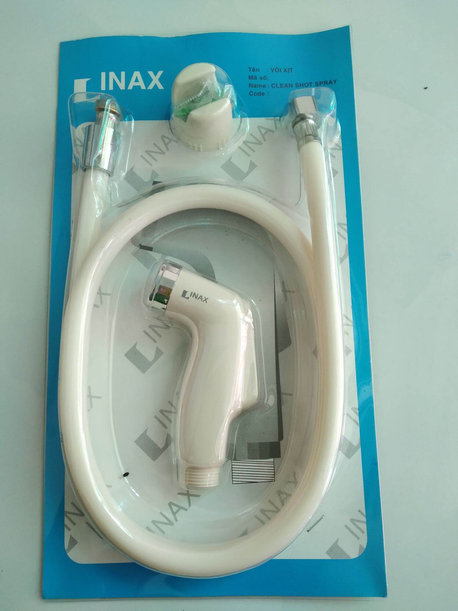 Bộ xịt vệ sinh bồn cầu nhựa- xịt vệ sinh tolet hàng chuẩn, giá rẻ