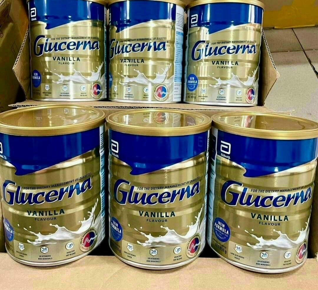 Sữa bột dành cho người tiểu đường - ăn kiêng Glucerna 850gr - Úc