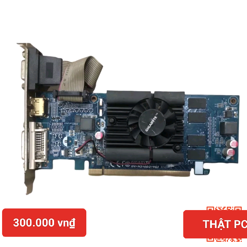 Card màn hình gt 210 1gb gigabyte