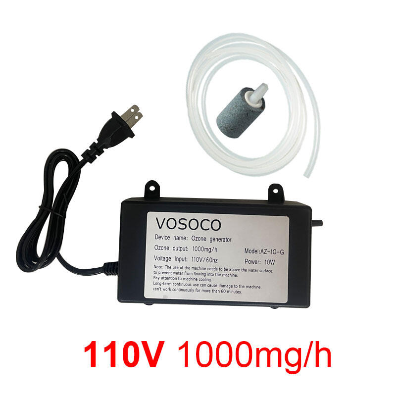 VOSOCO 1000mg Máy Tạo Ozone Máy Lọc Không Khí Di Động Máy Lọc Nước 220V 110V Cho Nhà Bếp Nhà Vệ Sinh