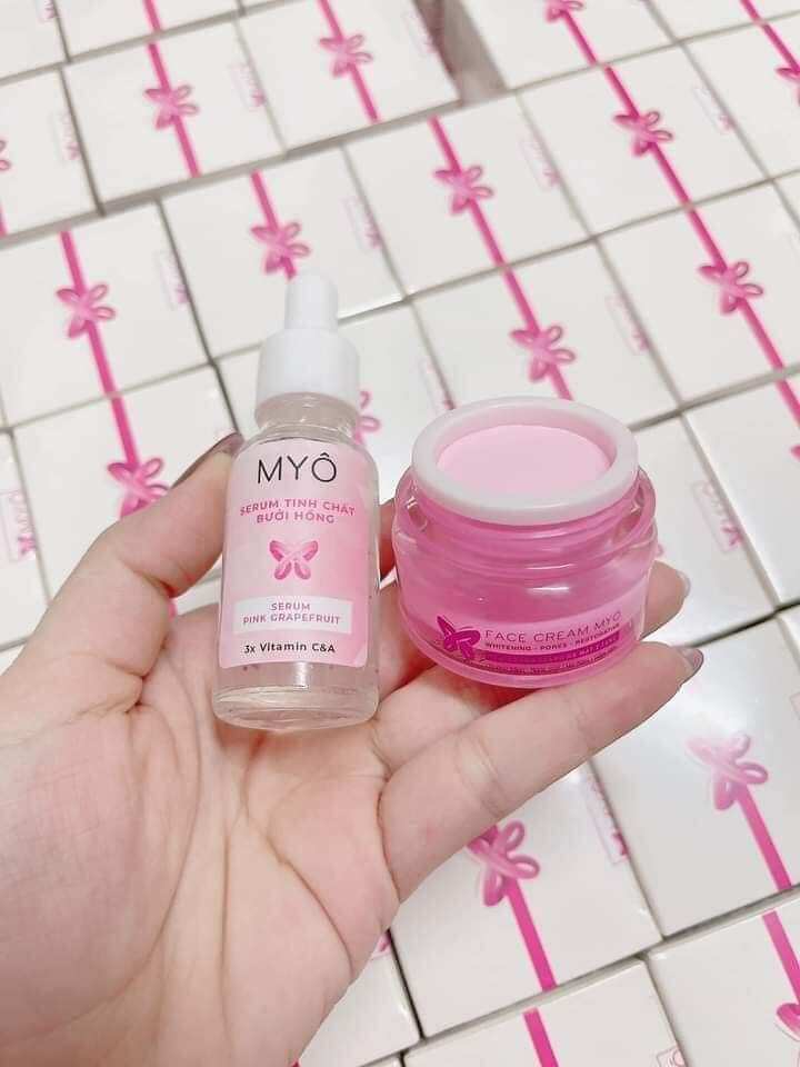 combo kem face + serum MYO 2 Tầng
