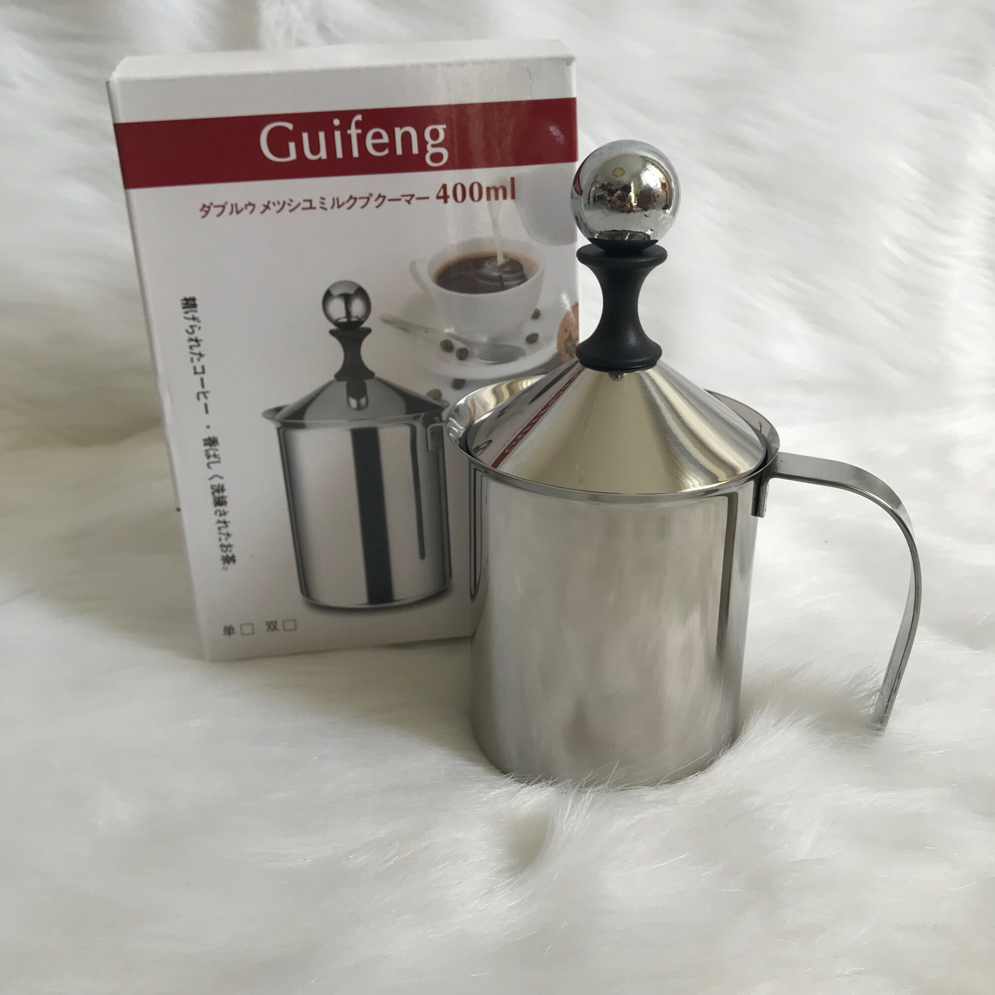 Stainless Latte Whipping Milk Latte 400ml