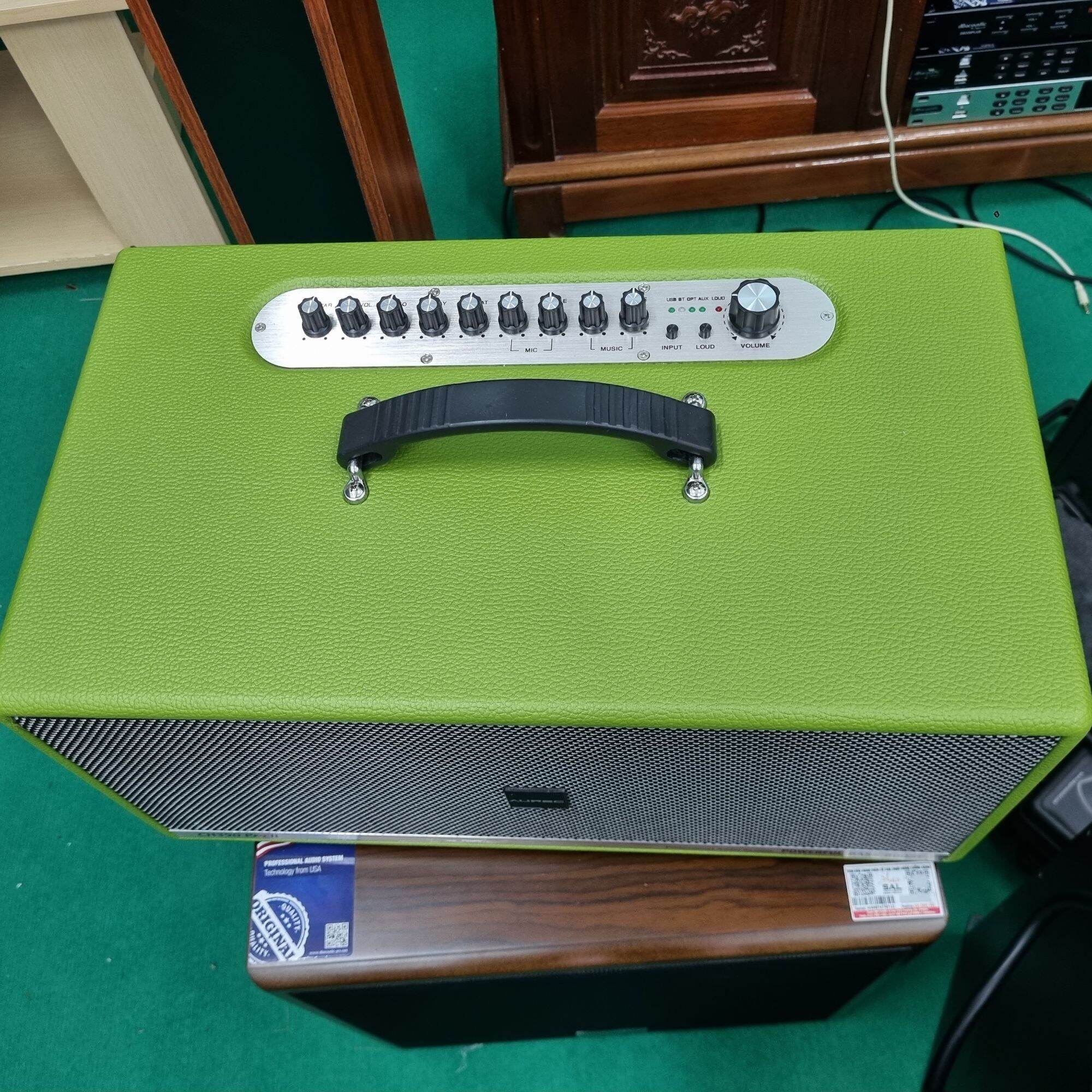 Dàn loa karaoke mini Aurec CH390 pro ii, loa db infinity 110 plus.