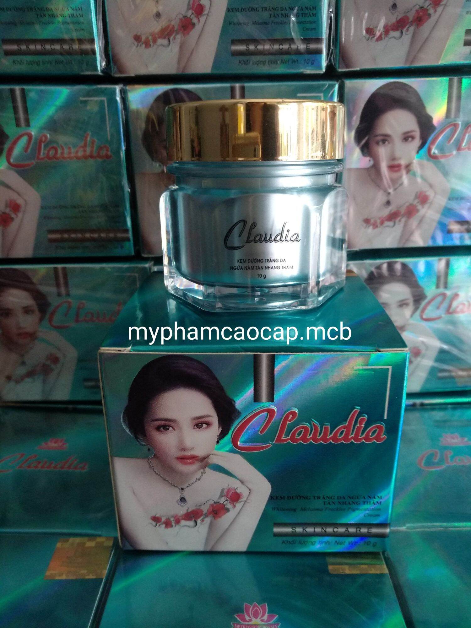 Kem claudia dưỡng trắng da ngừa nám tàn nhang đồi mồi 10g