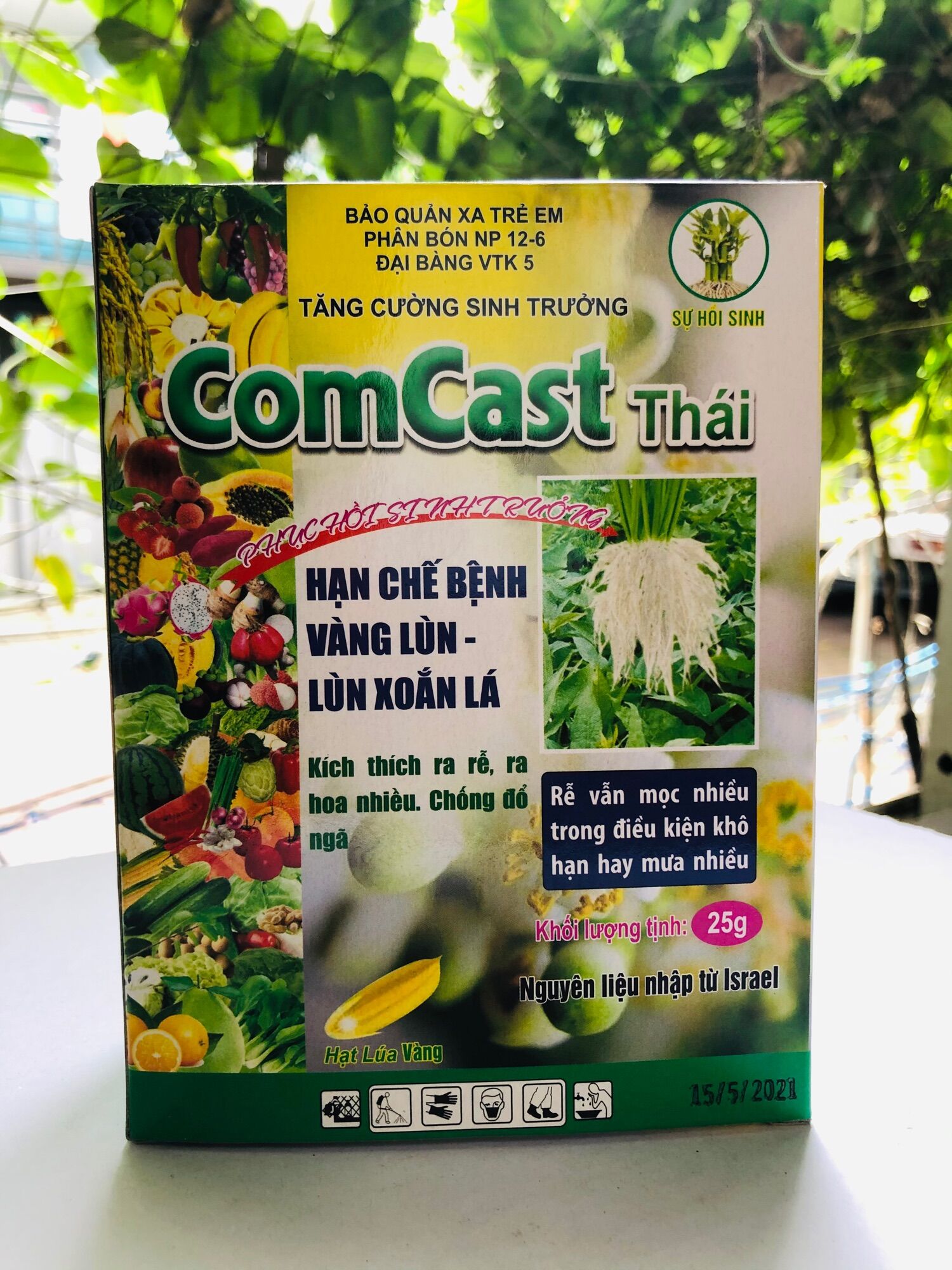 [HCM]ComCat Thái 150WP H/10 Gói 25gr - Kích Thích Sinh Trưởng