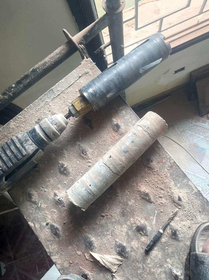 Mũi khoan rút lõi dài 25cm phi 32-56 và 63