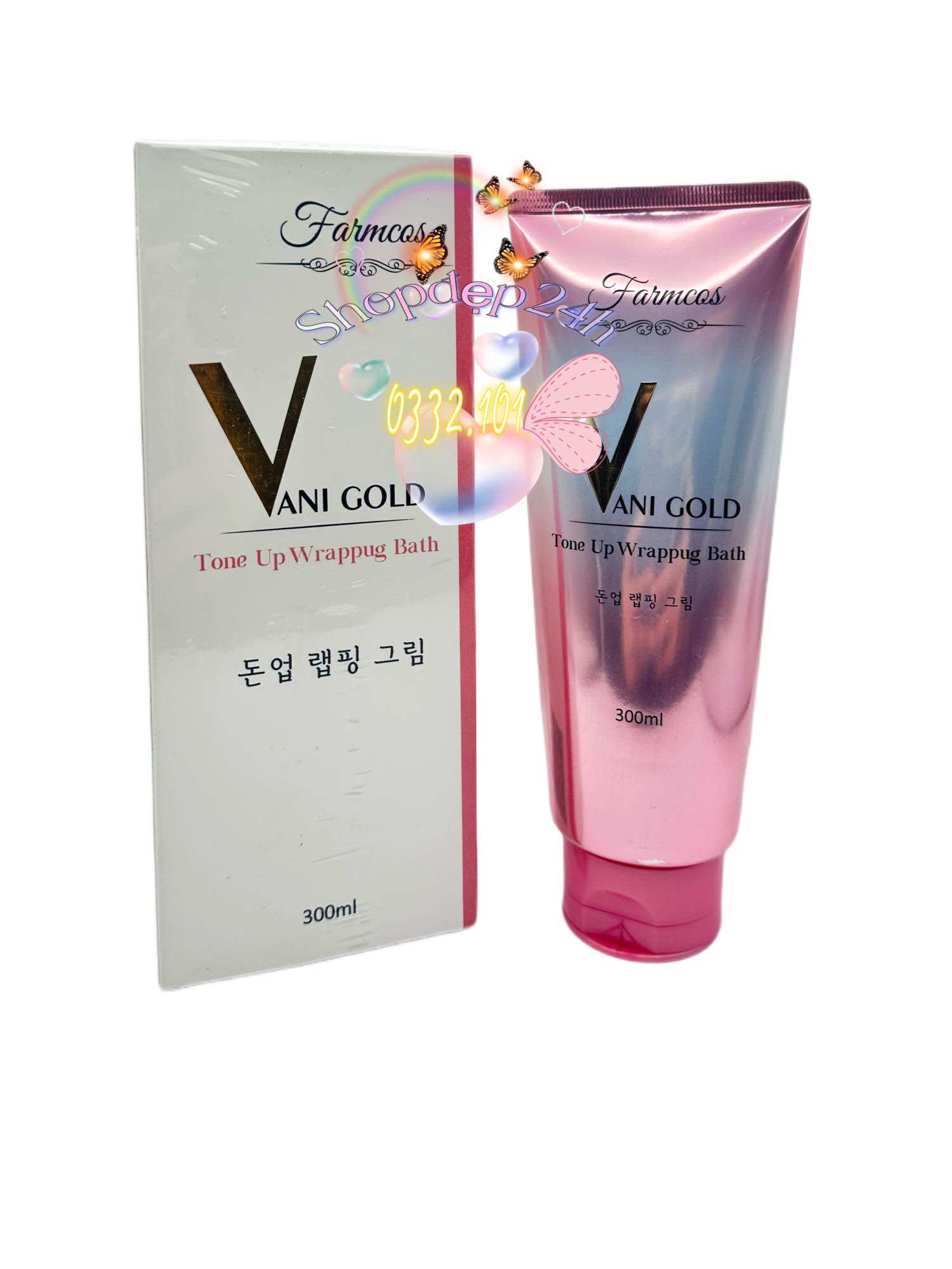 Sữa tắm Vani Gold hương nước hoa