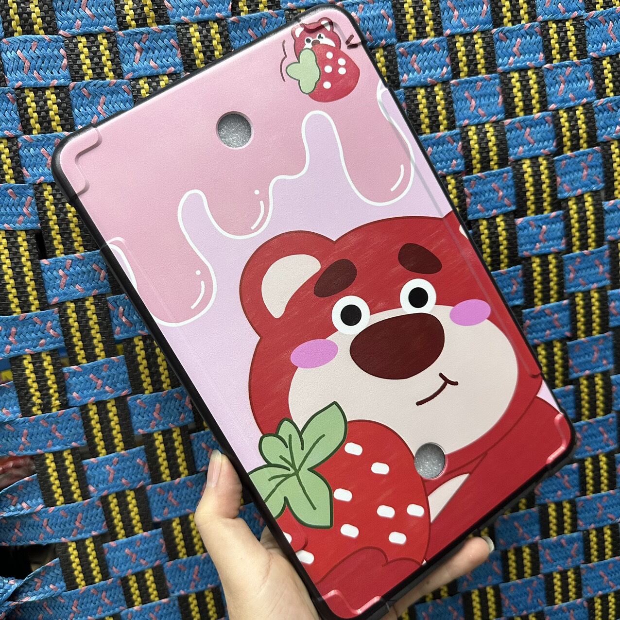 Case Ốp lưng Coolpad Tasker CP3667AT / Tab Tasker 10 dẻo gấu dâu lotso siêu dễ thương dày dặn chống 