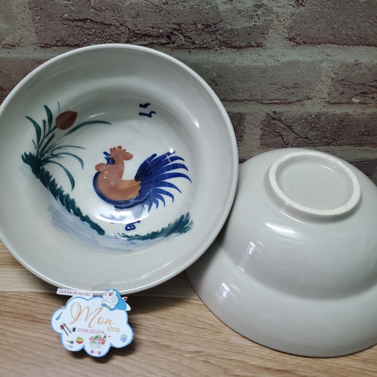 [GỐM CAO CẤP]COMBO TÔ GÀ CAO CẤP 2 MẪU