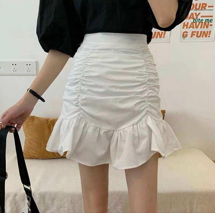 CHÂN VÁY NHÚNG ĐUÔI CÁ XINH