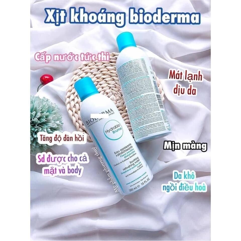 Xịt khoáng Bioderma Hydrabio Brume 300ml
