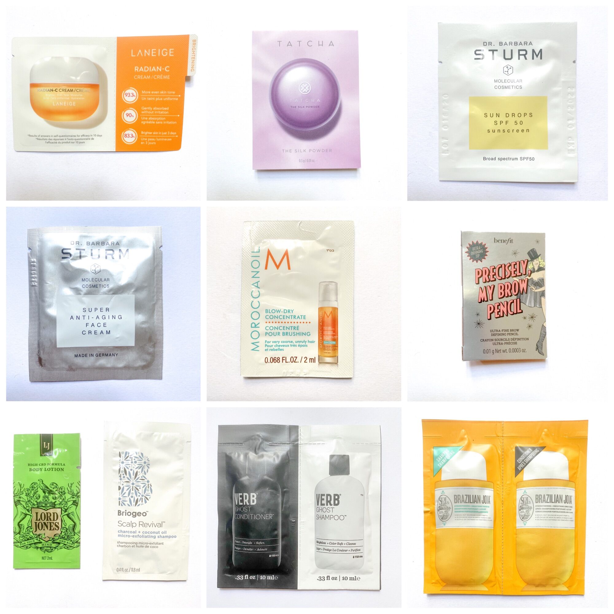[Ngẫu nhiên] Sample mỹ phẩm các hãng Kiehls, Lancome...