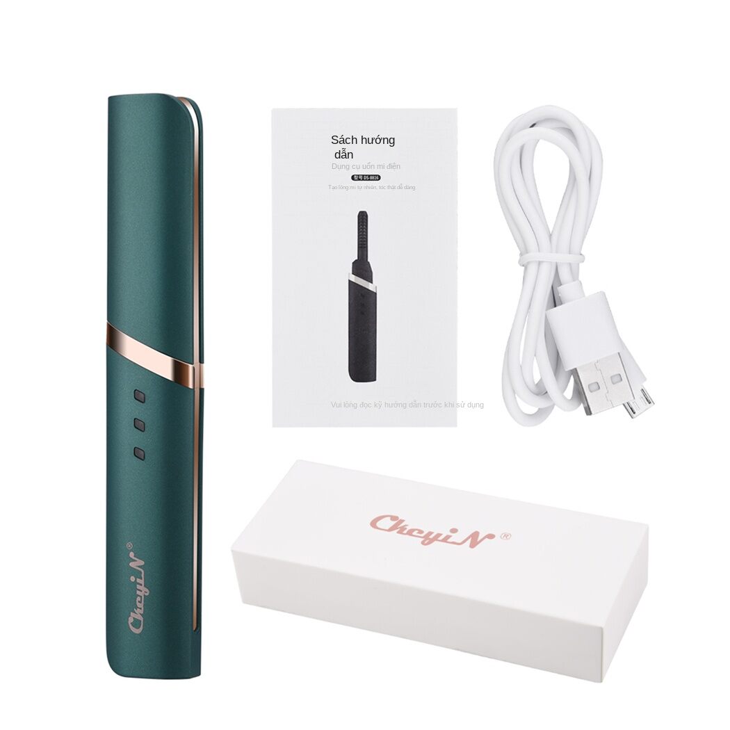 Dụng cụ uốn mi nhiệt bằng điện ckeyin sạc usb bộ dụng cụ trang điểm lâu dài tự nhiên dụng cụ uốn mi mắt dụng cụ làm đẹp
