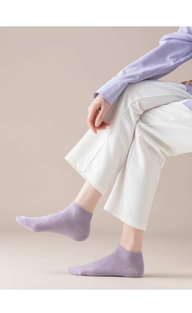 tất (vớ) trơn cổ ngắn dưới mắt cá cho nữ