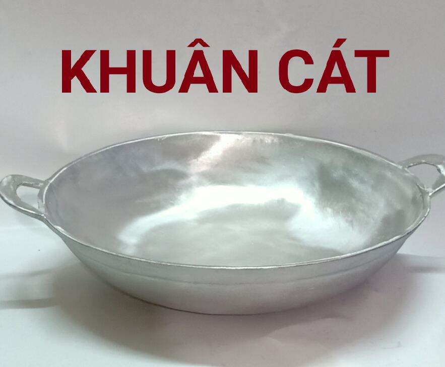 Chảo gang đúc đã được mài bóng 30 CM ( hiện tại bên mình có 2 loại khuân cát và khuân đất)