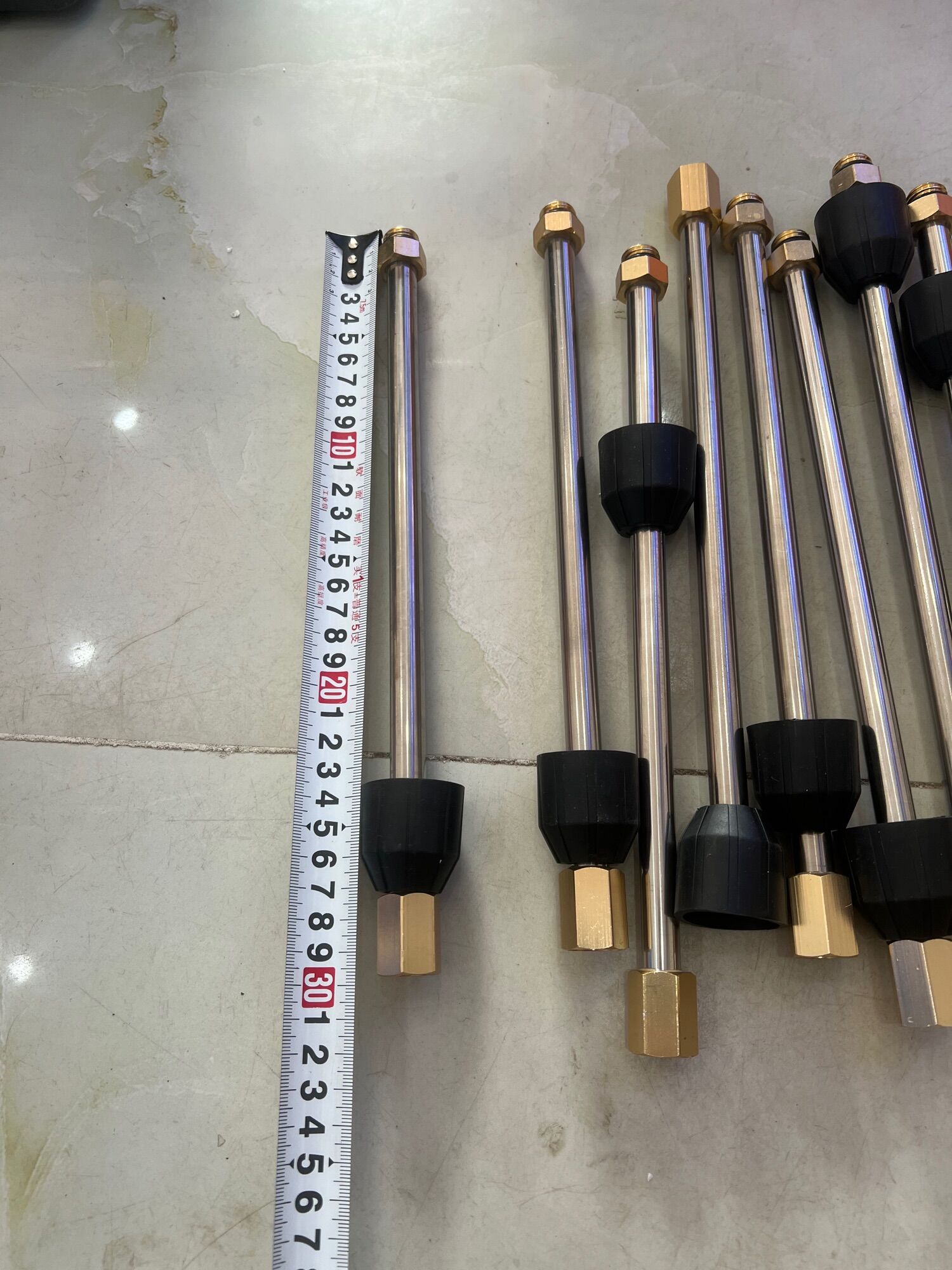 Ống nối dài súng phun xịt rửa xe hai đầu Ren 16mm dài 30cm