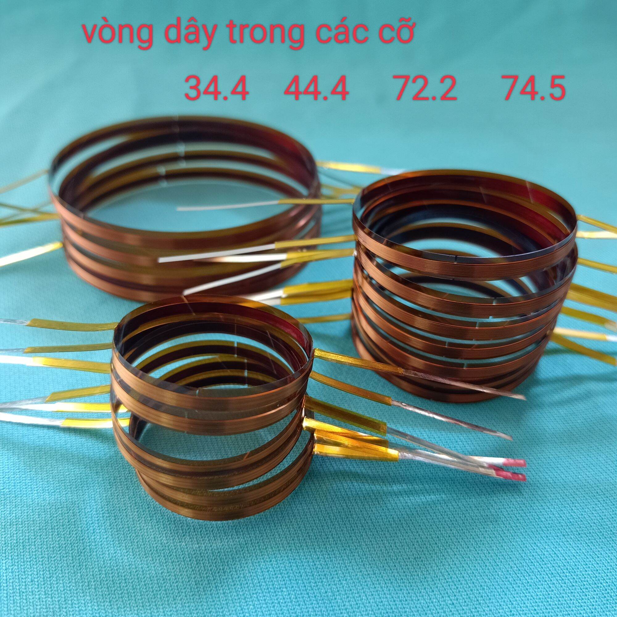 Vòng côn loa treble các cỡ