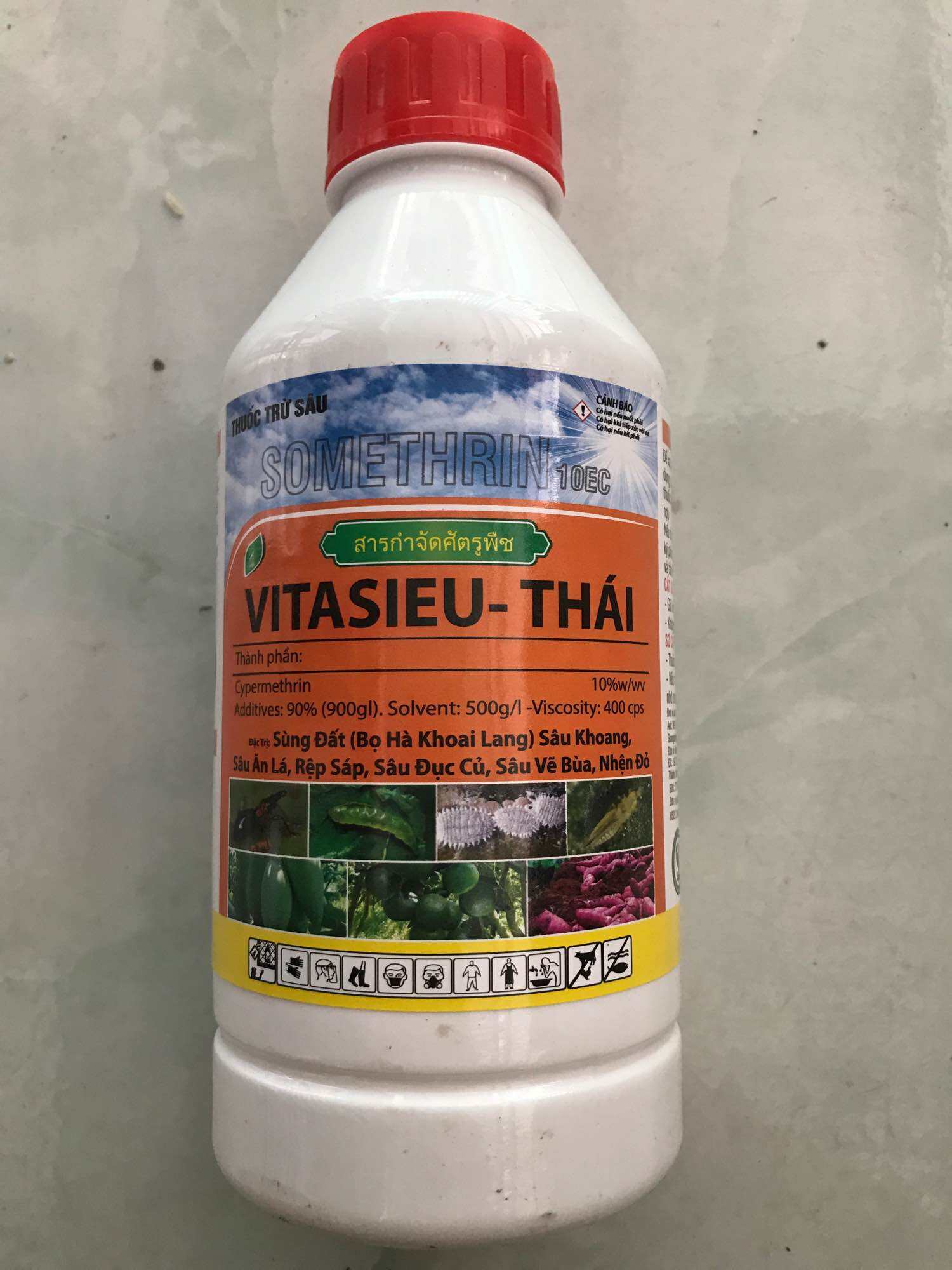 (Thanh phúc 64) Thuốc trừ sâu Vitasieu Thai _ KL: 900ml côn trùng