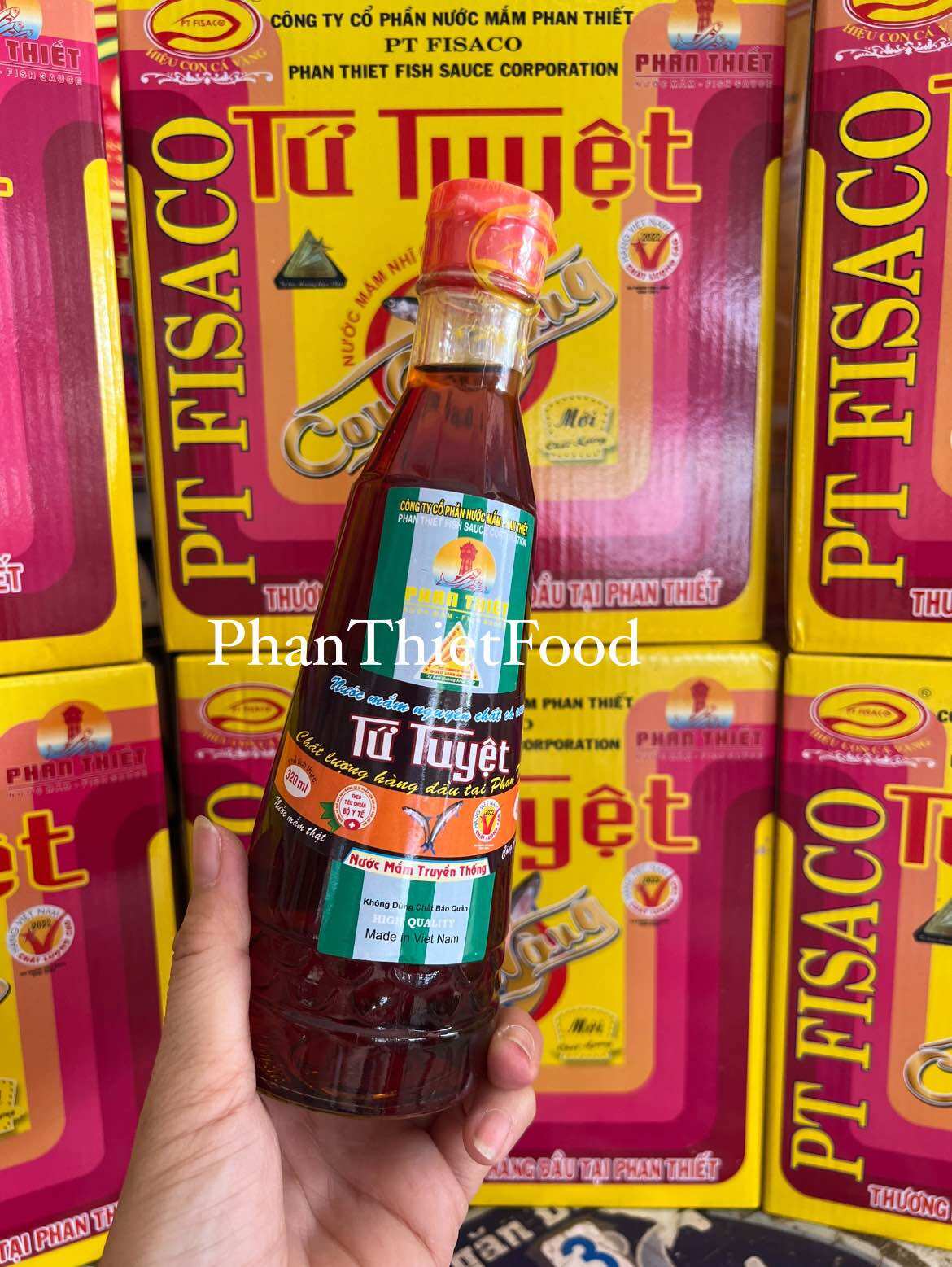 Tuyet Tuyet Fish Sauce (Box of 6 Bottles X 290ml)