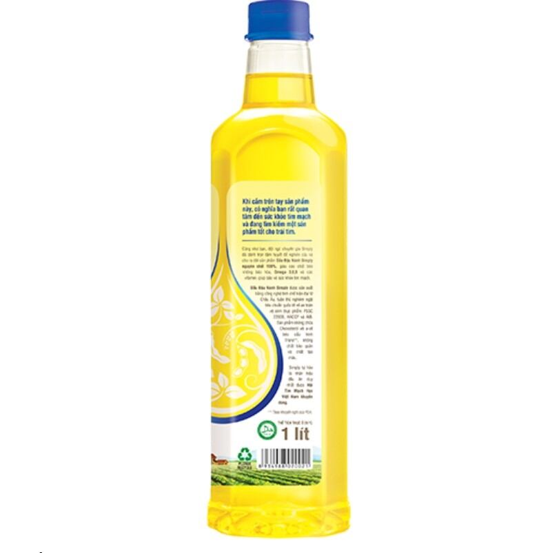 Dầu đậu nành Simply 1l