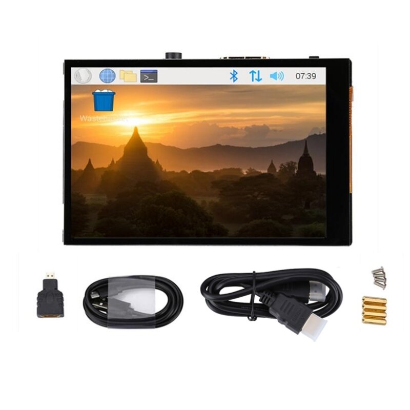 Màn Hình LCD Cảm Ứng Điện Dung 3.5 Inch, Hỗ Trợ HDMI, Dành Cho Raspberry Pi 4B 3B+, Màn Hình Máy Tính AIDA64, Máy In 3D - Phụ Kiện Học Tập Giáo Dục Giá 704,900 Đồng*Miễn phí vận chuyển