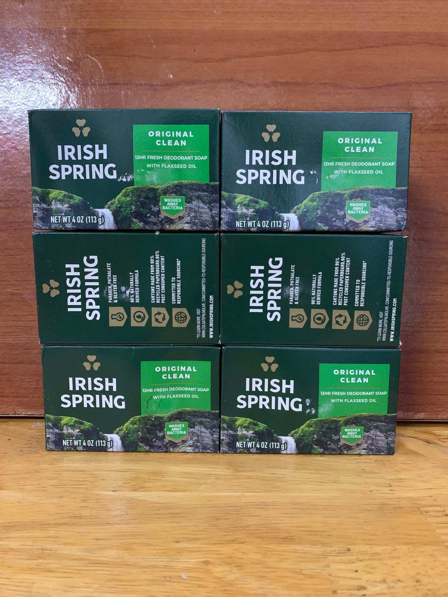 [HCM]Combo 6 cục xà phòng Irish Spring 113gr-Mỹ