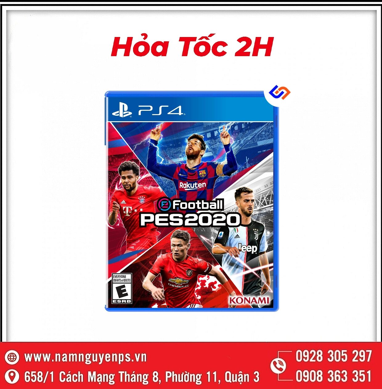 Đĩa Game PS4 | PES 2020 PES20