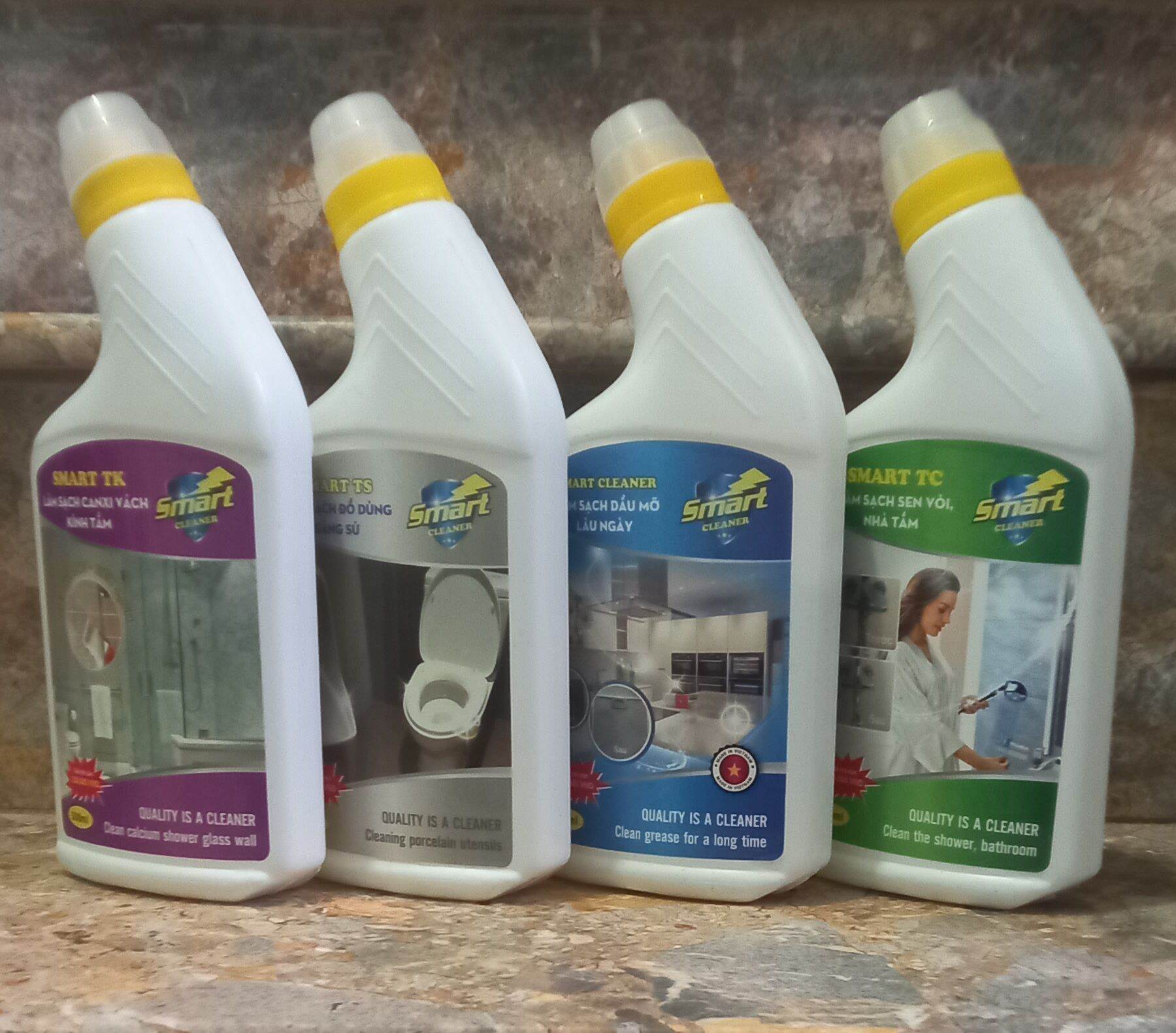 Chất tẩy dầu mỡ lâu ngày SMART CLEANER